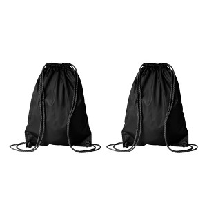 ER PRO Bag Drawstring Backpack with Durocord for Gym Sports - 2 Pack - 1 of 3