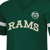 NCAA Colorado State Rams Women's Mesh Trim V-Neck T-Shirt - image 3 of 3