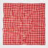 Women's Gingham Pattern Scarf - Universal Thread™ White/Blue/Red - 2 of 3