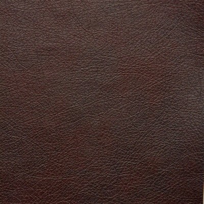 Chestnut Brown Leather 61" Loveseat with Pillow Back and Wood Accents
