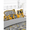 Togas Funky graphite Flat Sheet Queen - 3 of 4