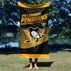 Sweet Home Collection NHL Pittsburgh Penguins 30" x 60" Beach Towel - 2 of 3