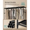 SONGMICS Wardrobe Closet, 67.3 Inch Large Capacity Portable Closet, Clothing Rack, 25 mm Dia,Thick Steel Tubes, Clothes Organizer - 3 of 4
