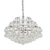 Elegant Lighting Savannah 18 inch pendant in chrome - 3 of 4