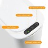 LunaLulinlk 2 Pack 3.2 Gallon Automatic Touchless Garbage Can, Small Motion Sensor Smart Trash Can, Slim Waterproof Trash Bin White - 4 of 4