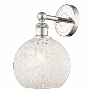 White Mouchette - 1 Light Wall Sconce In Modern Style-12.25 Inches Tall and 8 Inches Wide - 1 of 1