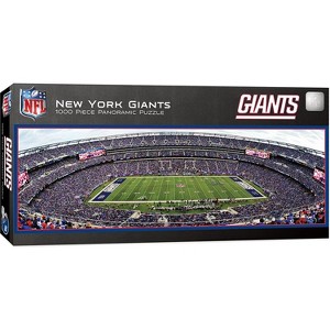 MasterPieces Inc New York Giants Stadium NFL 1000 Piece Panoramic Jigsaw Puzzle - 1 of 3