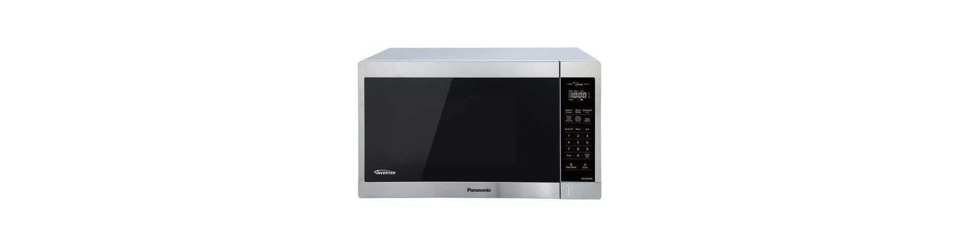 Refurbished: Panasonic NN-SC678C Genius 1.3 cu. ft. Inverter Microwave, Stainless Steel – Manufacturer Refurbished