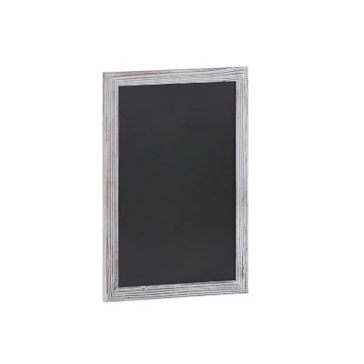 Emma and Oliver Framed Decorative Wall Hanging Chalkboard with Magnetic Surface and Eraser for Weddings, Parties, Showers and More