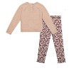 Nicole Miller Girls 2 Piece Chenille Outfit - 2 of 4