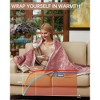 Electric Blanket, Soft Velvet, Quick-Heating, Multiple Temperature Settings, Timer Function, Machine Washable, Overheat Protection, ETL Certified - 4 of 4