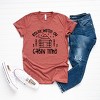 Simply Sage Market We're On Cabin Time Short Sleeve Tee - L - Rust - 3 of 4