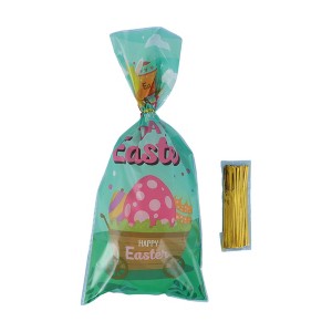 Unique Bargains Gift Wrap Paper Easter Rabbit PP 50 Pcs - 1 of 4