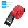 Unique Bargains Travel Accessory Luggage Adjustable Buckle Belt Utility Straps 3 Pcs - 2 of 4