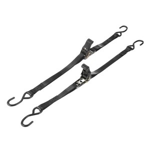 Unique Bargains Polyester Quick Release Buckle Anti-Scratch Hooks Versatile Boat Trailer Transom Tie Down Straps 1763lbs 1 Pcs - 1 of 3