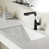 Grungis Pull-Down Bathroom Sink Faucet,Bathroom Faucets with Lift Spout and Dual Spray Modes for Home Sinks - 2 of 4