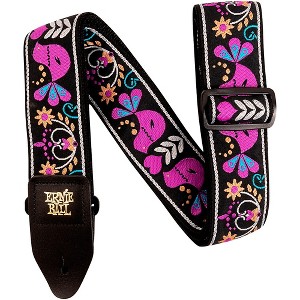 Ernie Ball Purple Bird Lupin Jacquard Strap - 1 of 1