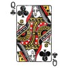 Junior's Lost Gods Queen of Diamonds Distressed T-Shirt - 2 of 4