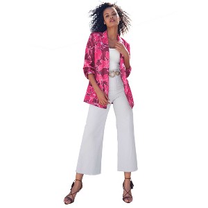 VENUS Womens Double Breasted Blazer - 1 of 4