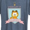 Women's - Garfield - University Badge Short Sleeve Graphic T-Shirt - 2 of 4