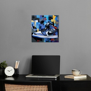 Notoriart Primary Sneakers Wall Art Unframed - 1 of 4