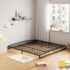 Jojoka Low Profile Metal Queen Bed Frame with Arch Head & Footboard – Heavy Duty, Noise-Free, Easy Assembly, No Box Spring Needed - 3 of 4