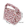 Unique Bargains Women's Floral Handheld Travel Makeup Bag 1 Pc - 2 of 3