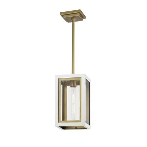 Maxim Lighting Neoclass 1 - Light Pendant in  White/Gold - 1 of 4