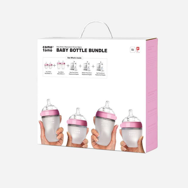 Comotomo Baby Bottle Gift Set, 3 of 10