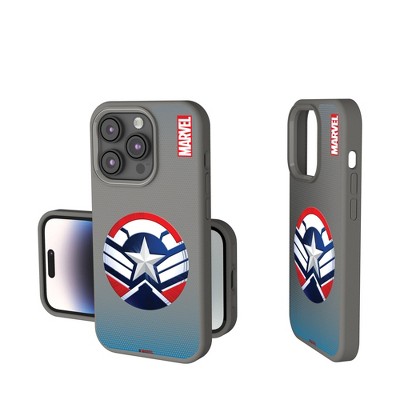 Keyscaper Marvel Grid Soft Touch Cell Phone Case for iPhone 14 Pro