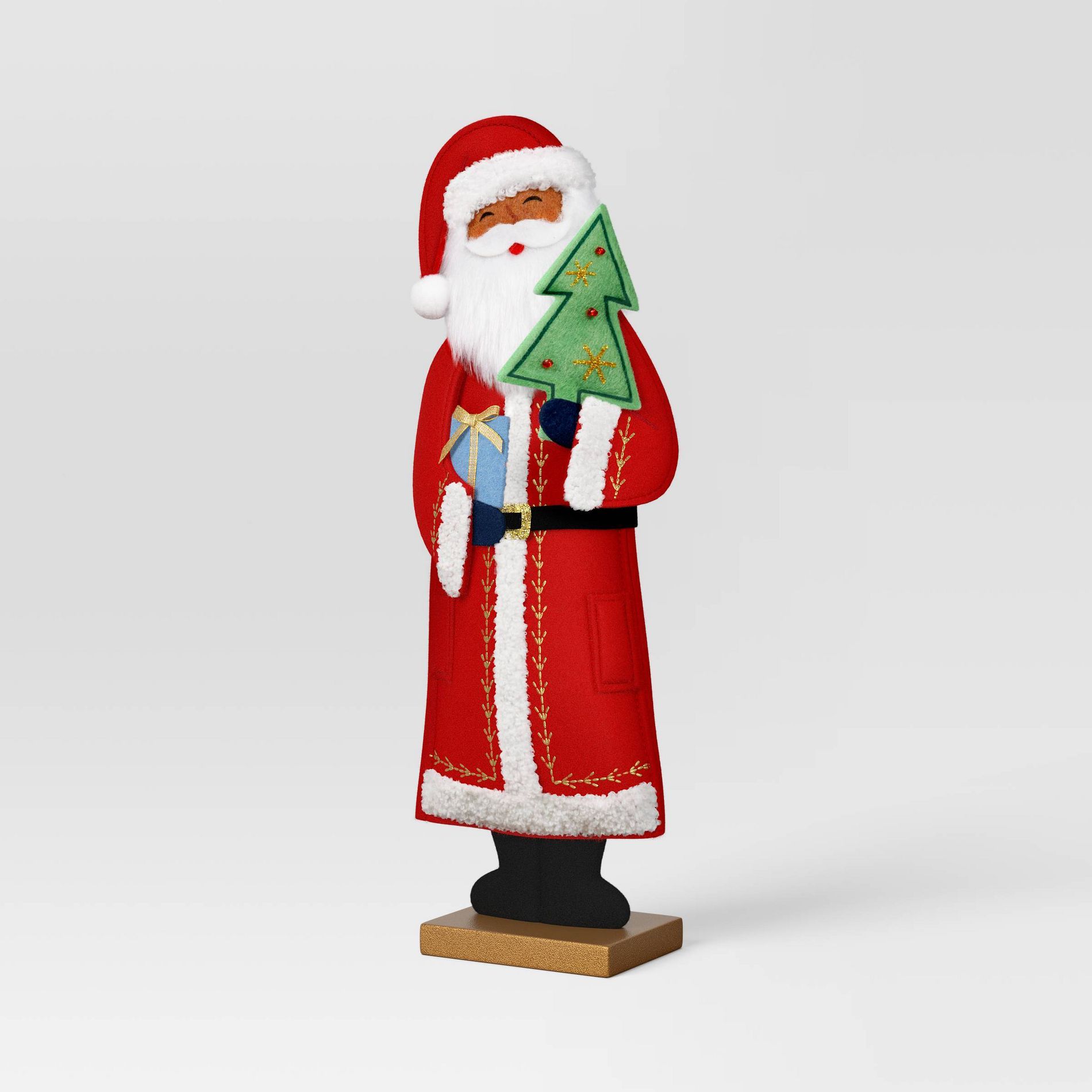 Christmas Fabric Santa Figural Decor Deep - Wondershop™