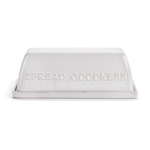 Butter Dish Porcelain White - Threshold™ : Target