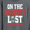 Men's - SpongeBob SquarePants - Plankton Naughty List Long Sleeve Graphic T-Shirt - 2 of 4