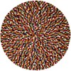 Unique Loom Felt Ball Collection Area Rug - Cloud - 2 of 4