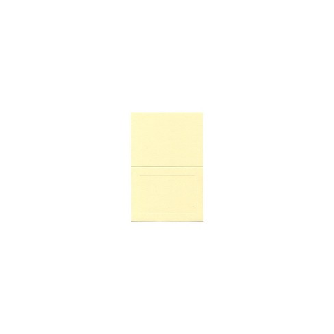 JAM Paper Blank Foldover Cards A7 Size 5 x 6 5/8 Ivory Panel 309943 - image 1 of 1