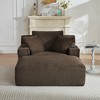 Lycvki Oversized Chaise Lounge Chair, No Assembly Required,Comfy Sleeper Sofa - 3 of 4