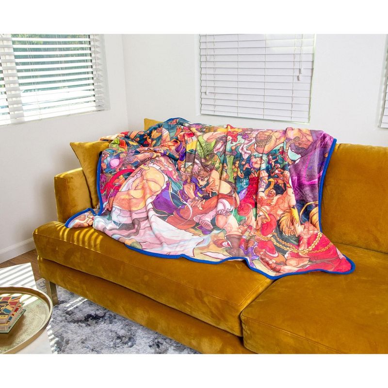 Toynk Street Fighter Fleece Throw Blanket | 45 x 60 Inches, 4 of 7