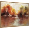 Amanti Art Jeweled Water by Sydney Edmunds Framed Canvas Wall Art - 3 of 4
