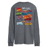 Men's - Marvel - Logo Collage Long Sleeve Graphic T-Shirt - 2 of 4