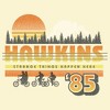 Men's Stranger Things Retro Hawkins Bikers T-Shirt - 2 of 4