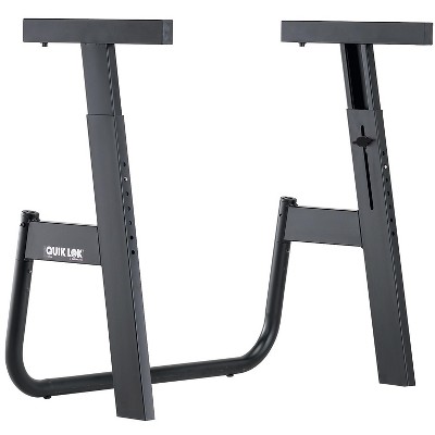 Quik Lok M-91BK Monolith Single Tier Keyboard Stand