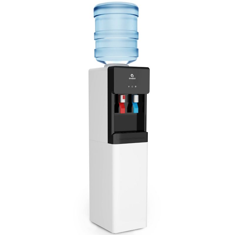 Avalon Top Loading Hot &#38; Cold Water Cooler Dispenser - Slim Design - White, 2 of 4