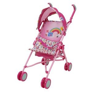 Baby Alive: Doll Stroller - Pink & Rainbow - Fits Dolls Up To 24" - 1 of 4