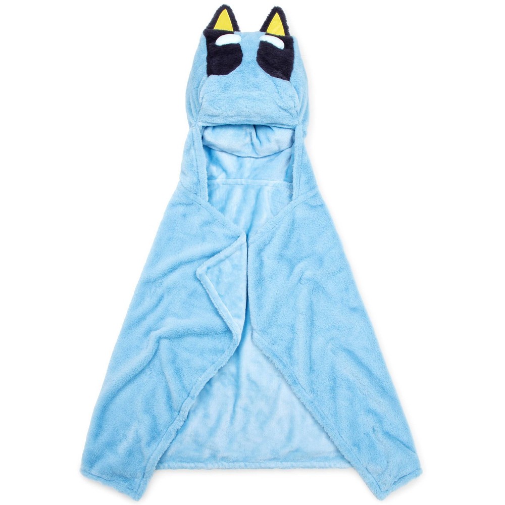 Photos - Other Textiles Bluey Kids' Hooded Blanket