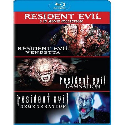Resident Evil: Damnation / Resident Evil: Degeneration / Resident Evil: Vendetta (Blu-ray)(2017)