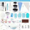 Racxily Cake decorating kit, 655 pieces of decorations, including 3 springform pan covers,icing nozzle,rotating pan cake cover,piping bag - 2 of 4