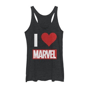 Women's Marvel Love Classic Comics Racerback Tank Top - 1 of 3
