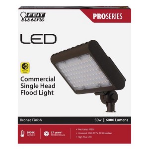 Feit Electric Pro Series Switch Hardwired LED Bronze Floodlight - 1 of 1