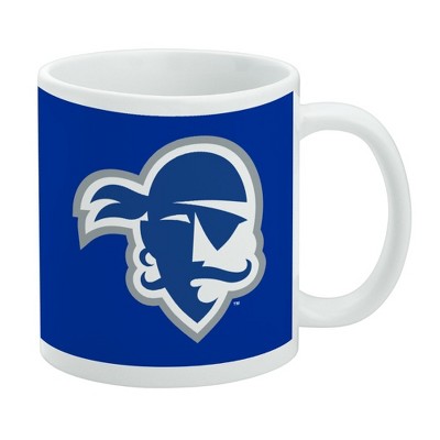 Seton Hall Primary Logo Ceramic Coffee Mug Novelty Gift Mugs for Coffee Tea and Hot Drinks 11oz White