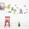 Slickblue Whimsical Zebra Friends Wall Decals 19.5x27 inch – Brighten Your Home with Easy Apply Vinyl Art - 3 of 3